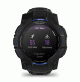 Instinct 3 – 50 mm, AMOLED - Black with Black/Bolt Blue Band - 010-03020-03 - Garmin 
